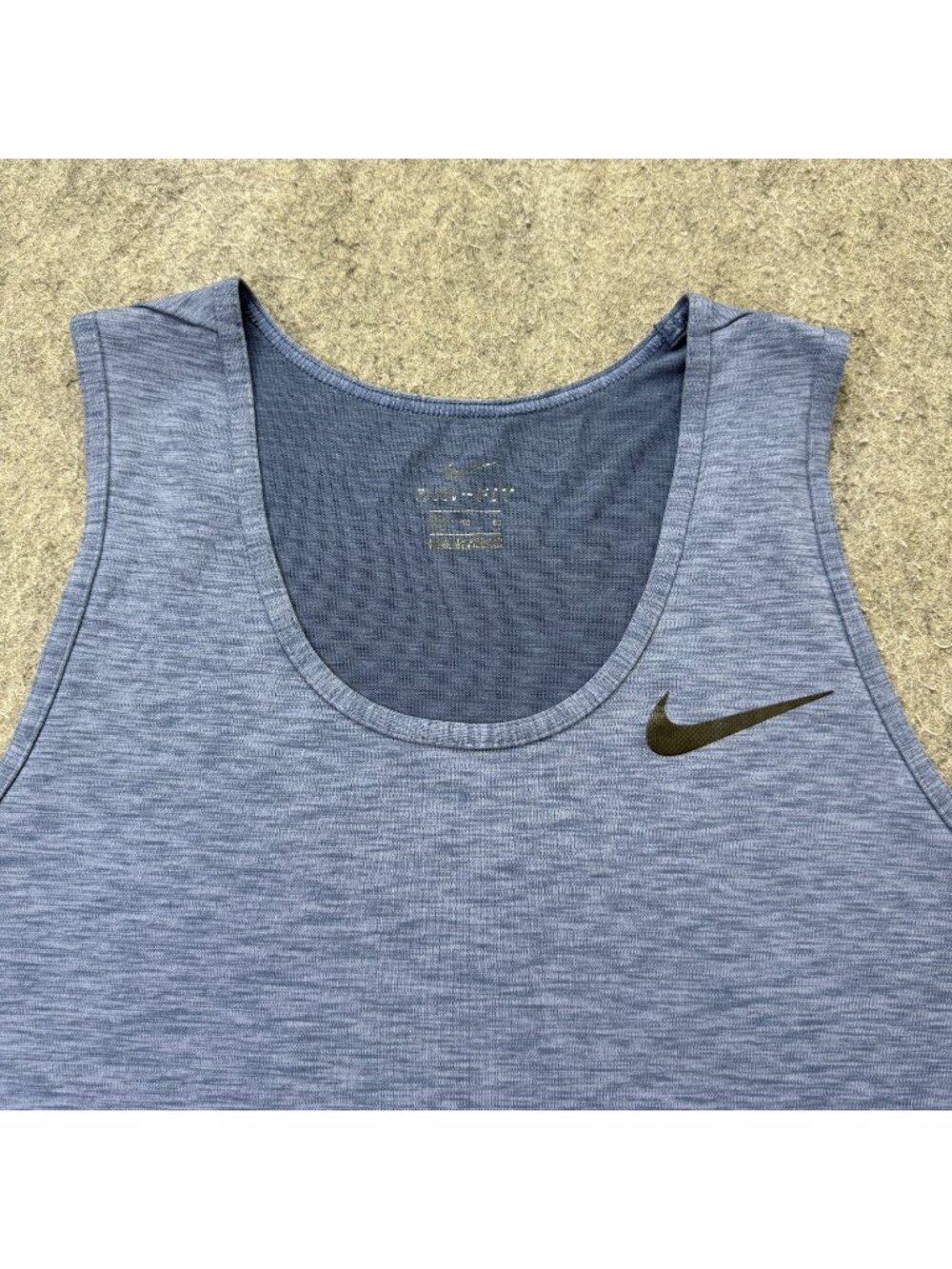 Nike Breathe Hyper Dry Training Tank Top Men XL Blue 832825-488 Sleeveless Train